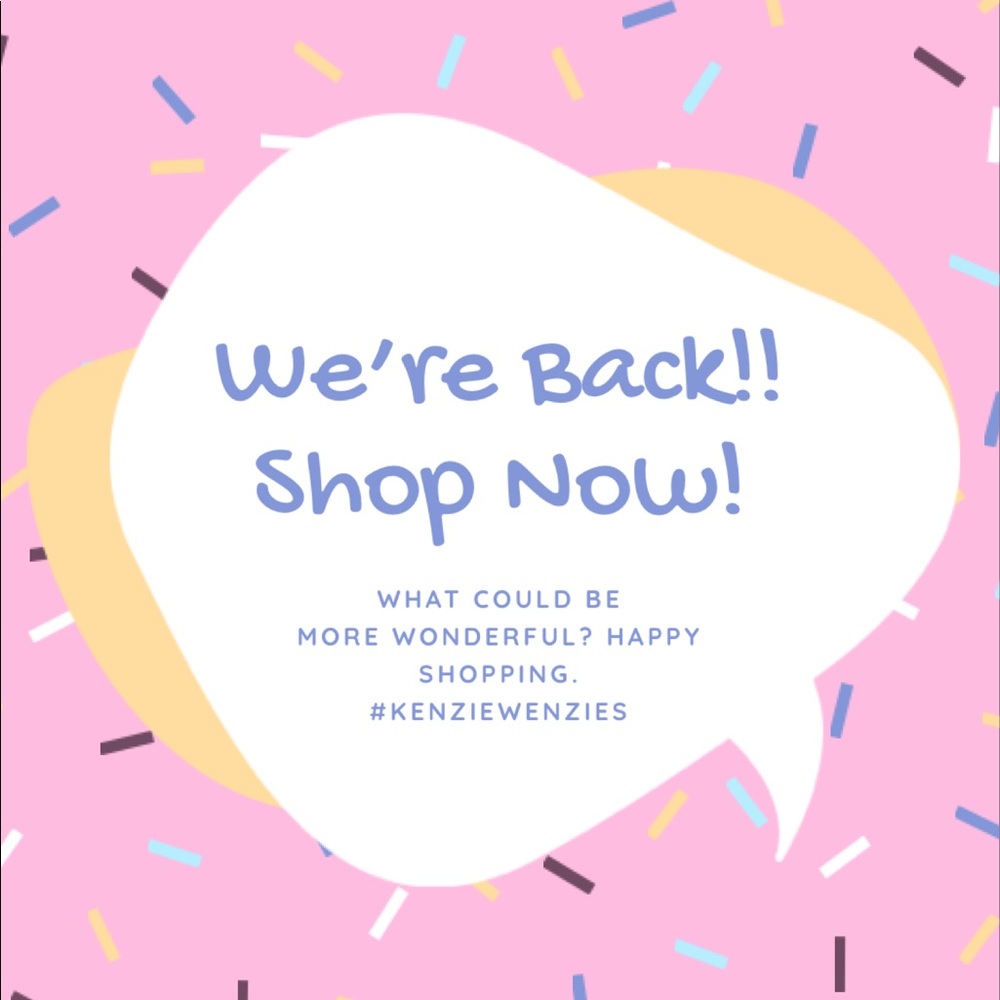We’re Back!!